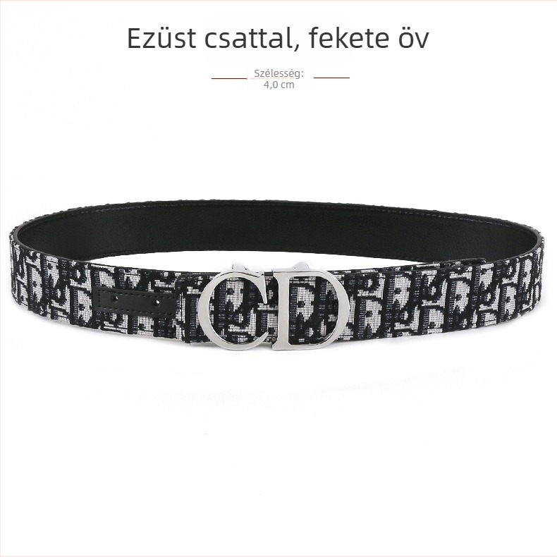 Férfi szövött öv, ötvözet csattal, sima csattal, teljes mértékben kézi készítésű, eredeti dizájn