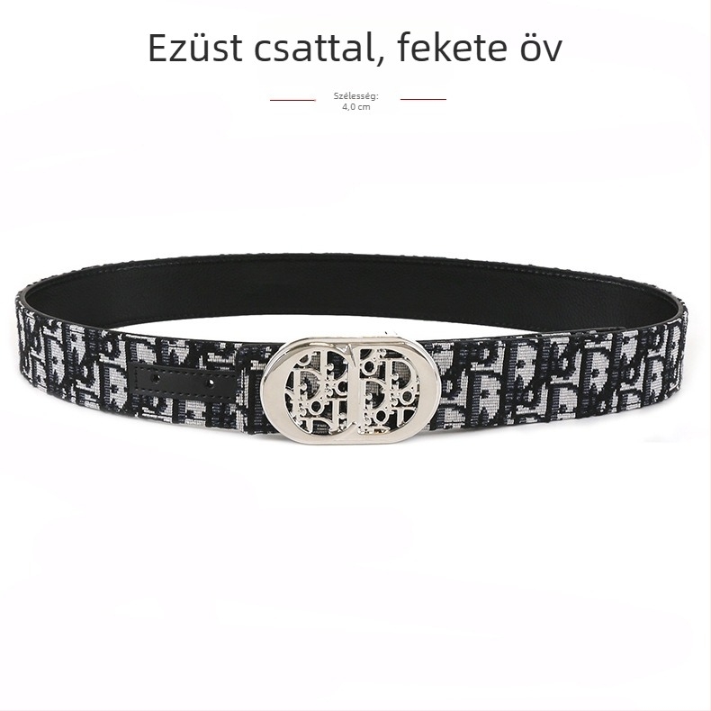 Férfi szövött öv, ötvözet csattal, sima csattal, teljes mértékben kézi készítésű, eredeti dizájn