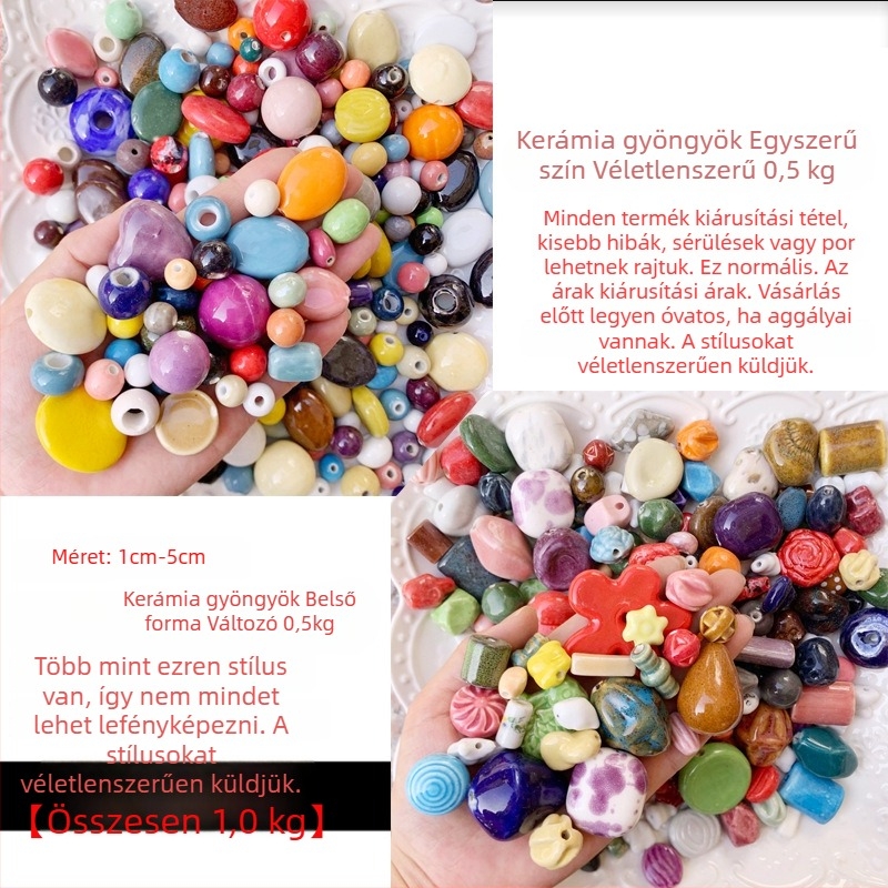 DIY ékszerkészítéshez való gyöngyök — laza gyöngyök, anyag: Egyéb, Kiadás: 2021 nyár