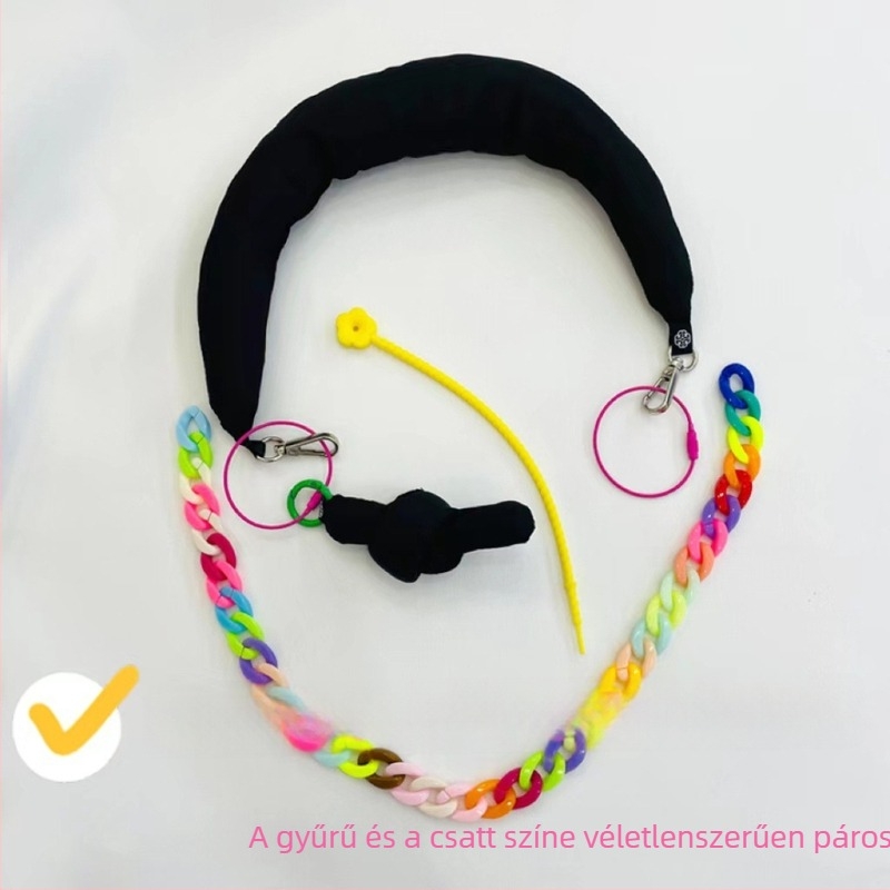 DIY kötött táska vállpánt — dasfour, poliészter, rendkívül könnyű, City Fun stílus, 2024 ősz