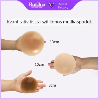 Szilikon mellbimbófedők - ultra vékony, kör alakú, láthatatlan, lélegző, fényes, újra használható