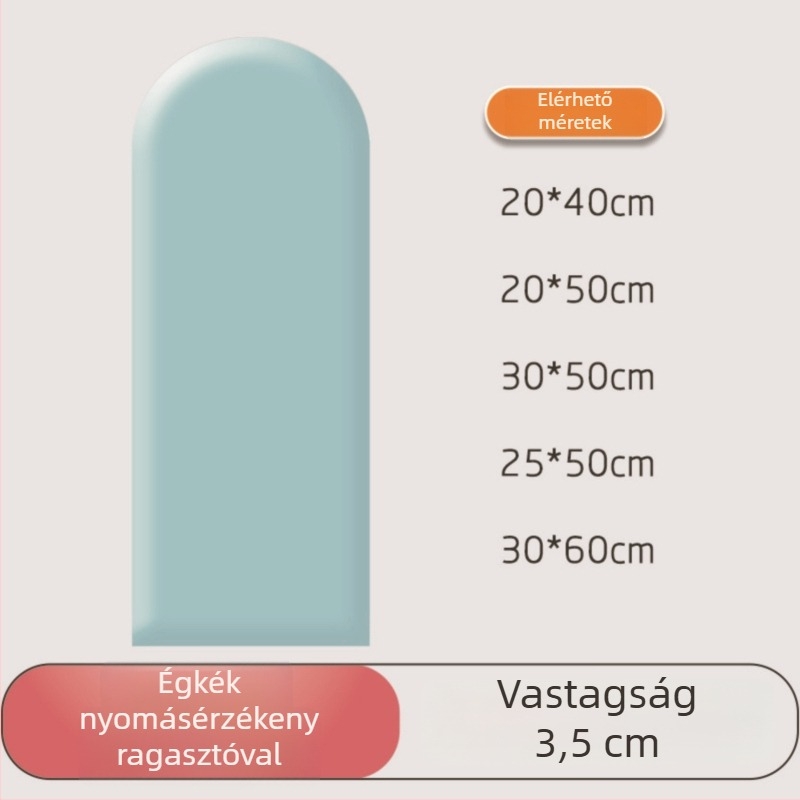PU bőrrel bevont puha falpanel ütésvédővel, hálószobába és óvodába