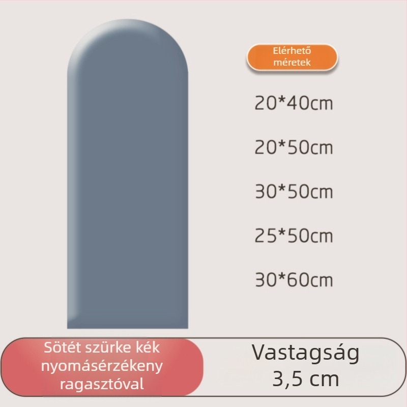 PU bőrrel bevont puha falpanel ütésvédővel, hálószobába és óvodába