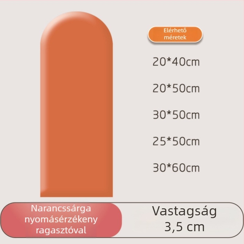 PU bőrrel bevont puha falpanel ütésvédővel, hálószobába és óvodába