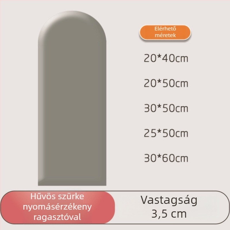 PU bőrrel bevont puha falpanel ütésvédővel, hálószobába és óvodába
