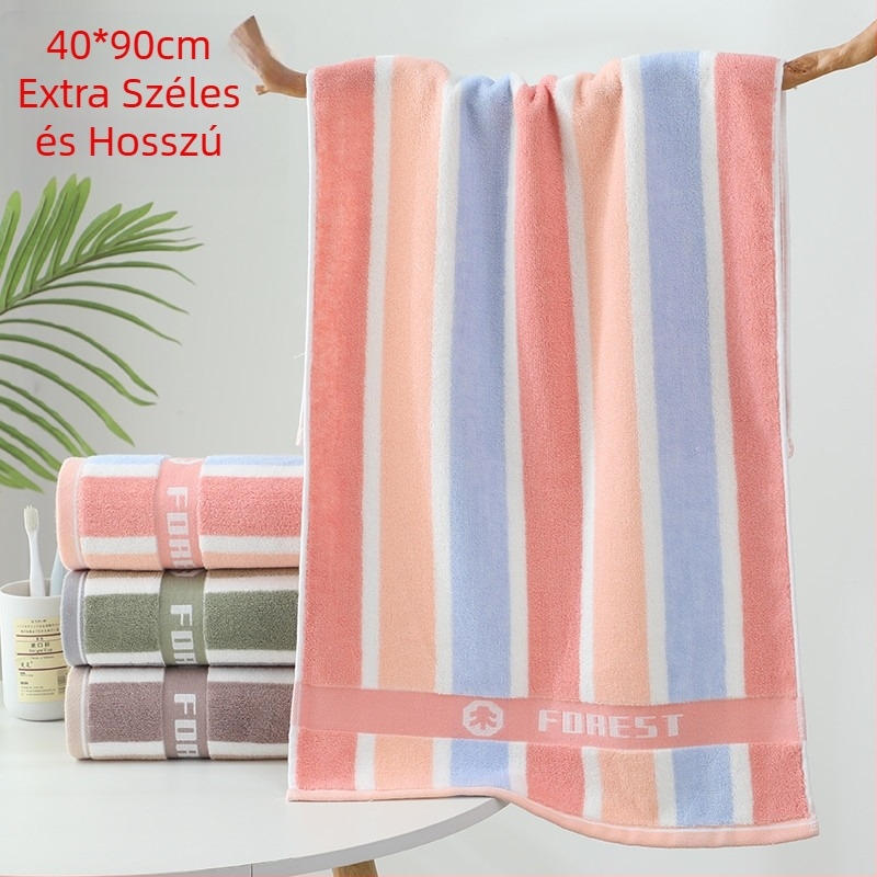 Pamut fürdő- és arc­törölköző, jacquard szövés, súly 140–170 g, testreszabható