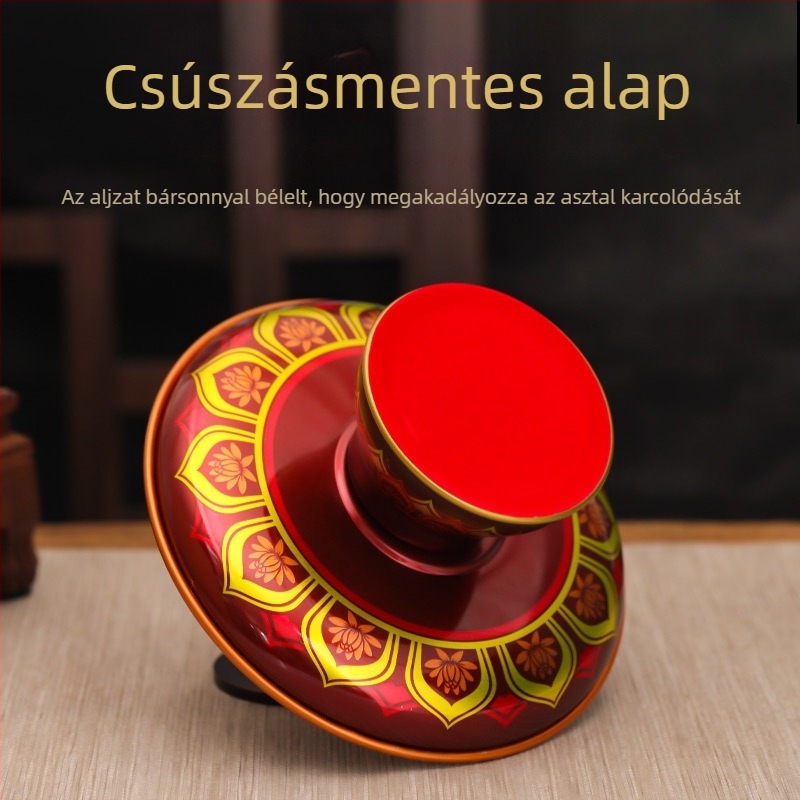Gazdagság Istene gyümölcstál — dekoratív Buddha-altarra való felajánlótál