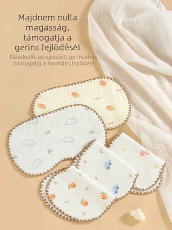 Baba felhő párna, 100% pamut, koreai stílus, újszülötteknek (0–12 hónap)