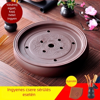 Kerámia teás tálca, kézzel készült, első osztályú minőség, retro stílus, könnyű luxus retro