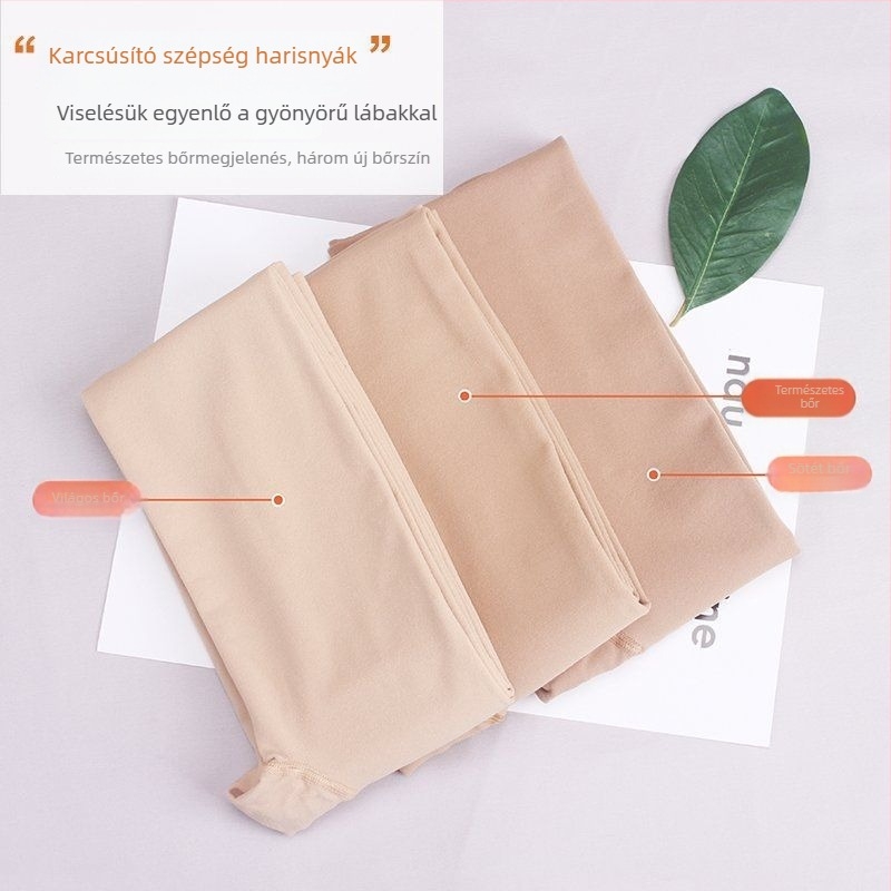 Plusz méretű nude színű leggings fleece béléssel, tavasz–őszre és külső viseletre télen
