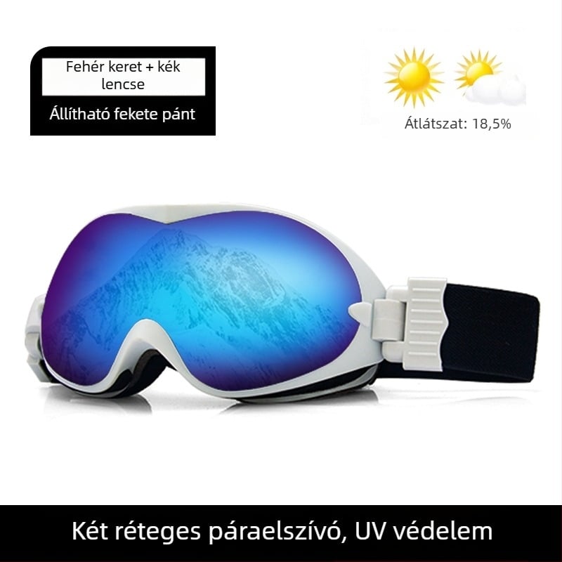 Síszemüveg - egyrétegű kialakítás, anyag: selyem virág, gyermekeknek