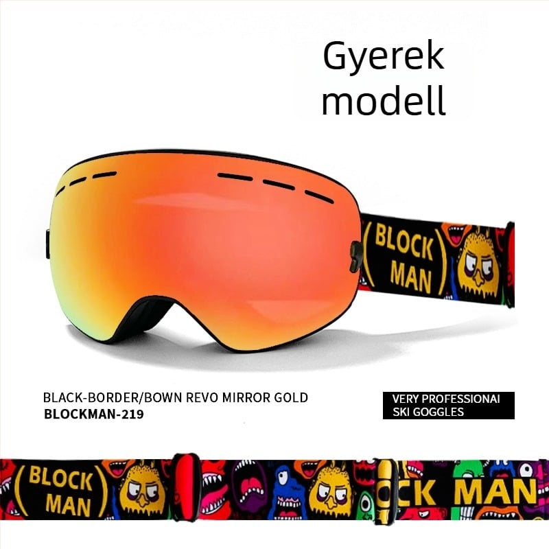 Síszemüveg - egyrétegű kialakítás, anyag: selyem virág, gyermekeknek