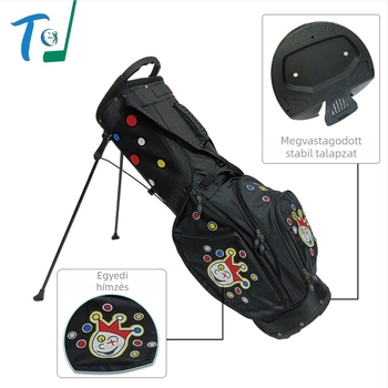 Synchronize golf táska – nylonból, vízálló, bracket dizájn, testreszabható