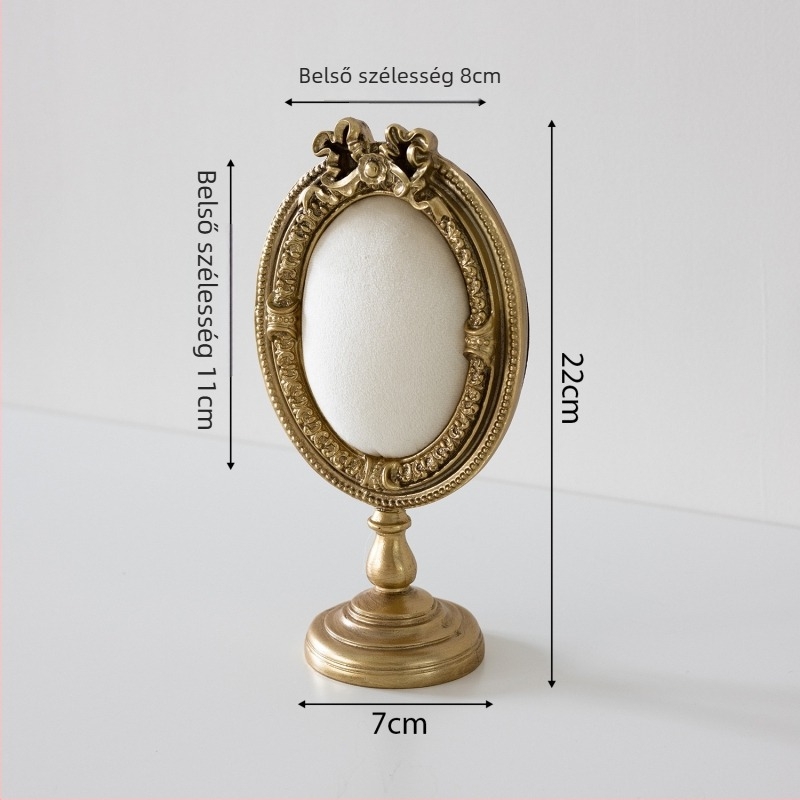 Ékszertartó bőrrel, gipsz alap, egy szint, polírozás