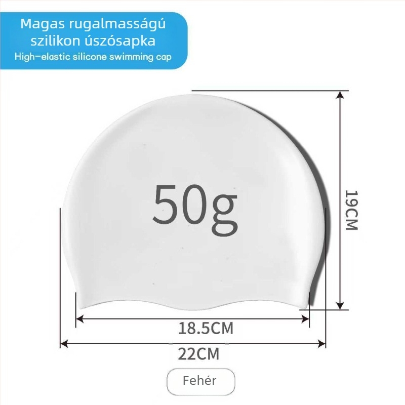 Gyerekeknek szilikon úszósapka nyomott mintával