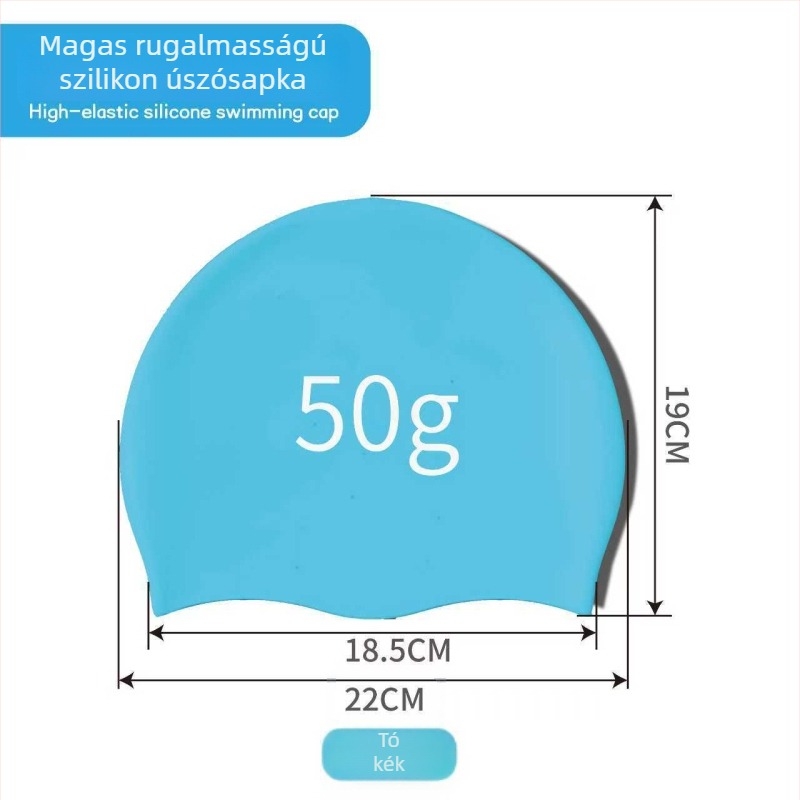 Gyerekeknek szilikon úszósapka nyomott mintával