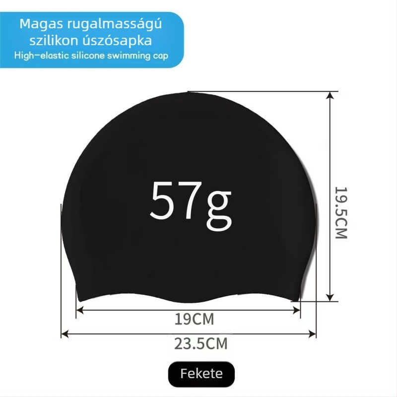 Gyerekeknek szilikon úszósapka nyomott mintával