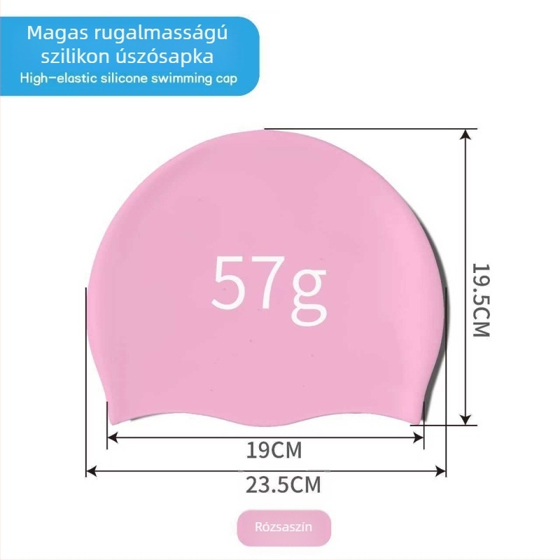 Gyerekeknek szilikon úszósapka nyomott mintával