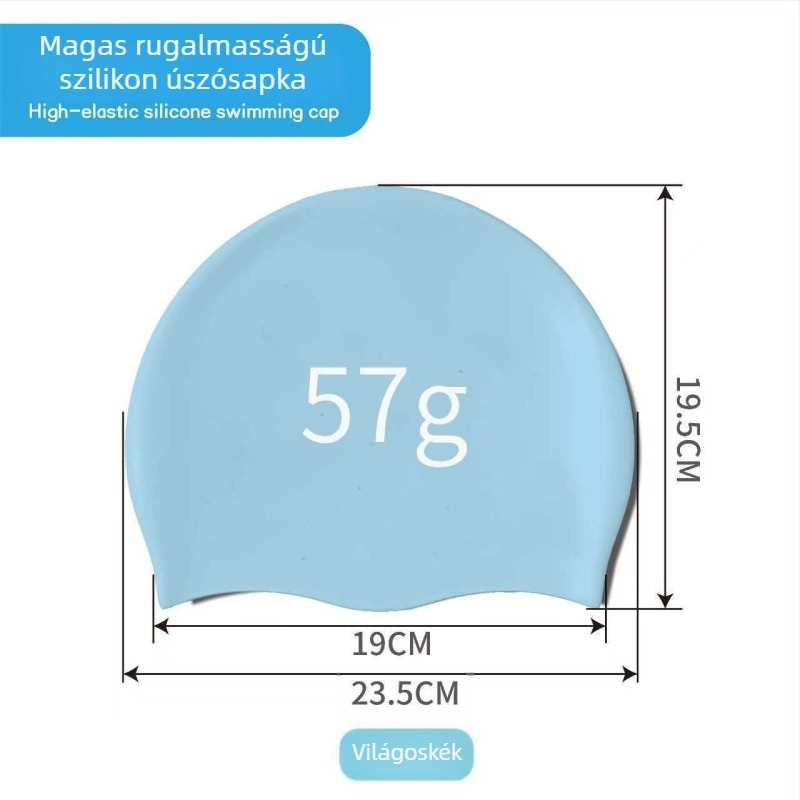 Gyerekeknek szilikon úszósapka nyomott mintával