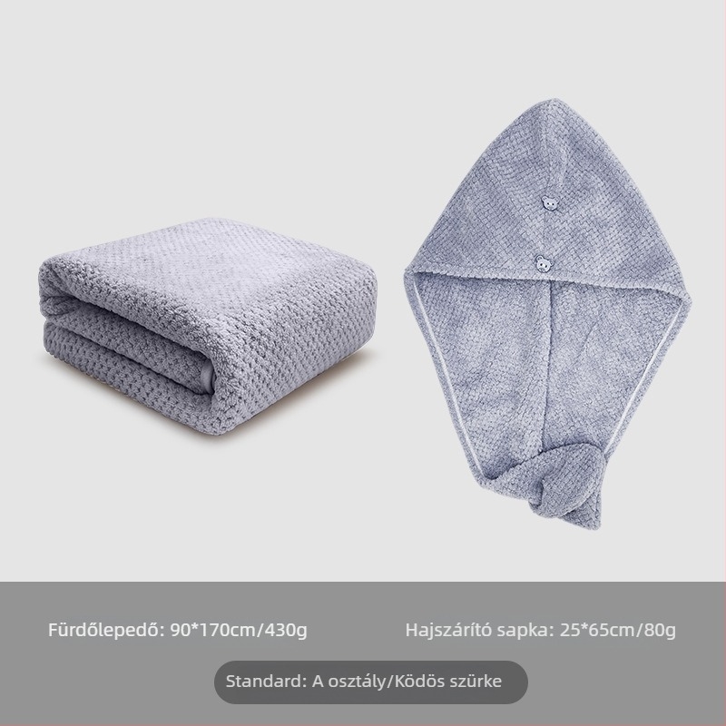 Koral velúr fürdőtörölköző felnőtteknek — poliészter rost, 150d jacquard, jacquard szövés