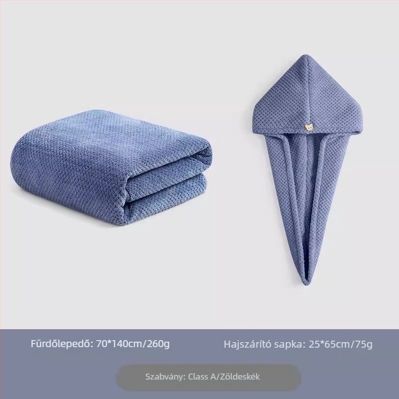 Koral velúr fürdőtörölköző felnőtteknek — poliészter rost, 150d jacquard, jacquard szövés