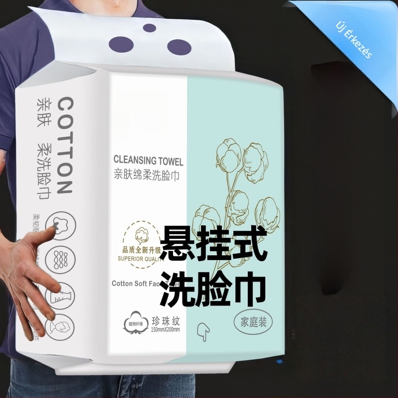 Busuduo Arctisztító kendő, falra szerelhető, otthoni használatra, nem szőtt anyag, húzható kivitel