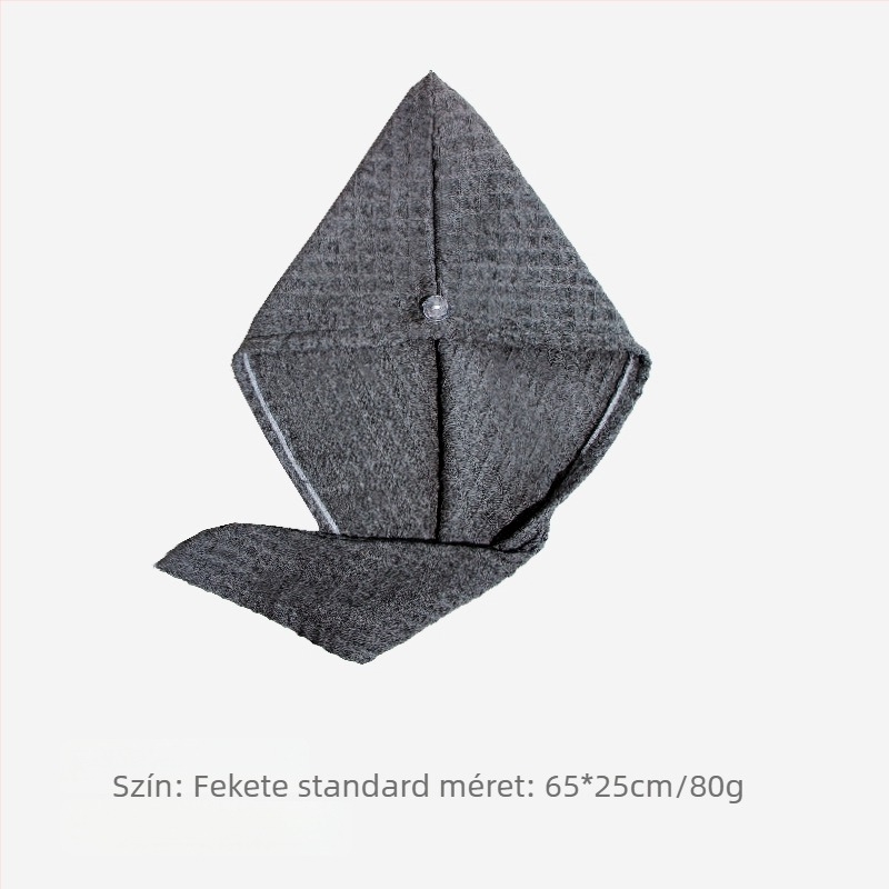 Mikroszálas hajszárító sapka jacquard wafelszövésével, 120–139 g