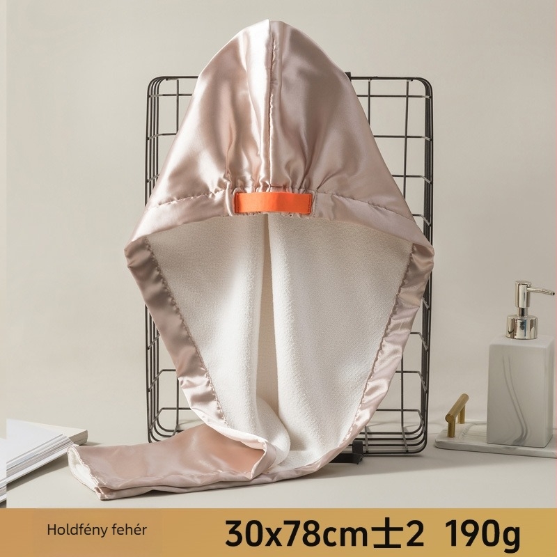 Mikroszálas hajszárító sapka jacquard wafelszövésével, 120–139 g