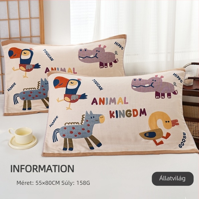 Párnahuzat, pamut, logó nyomtatás, testreszabható, magáncímke kész