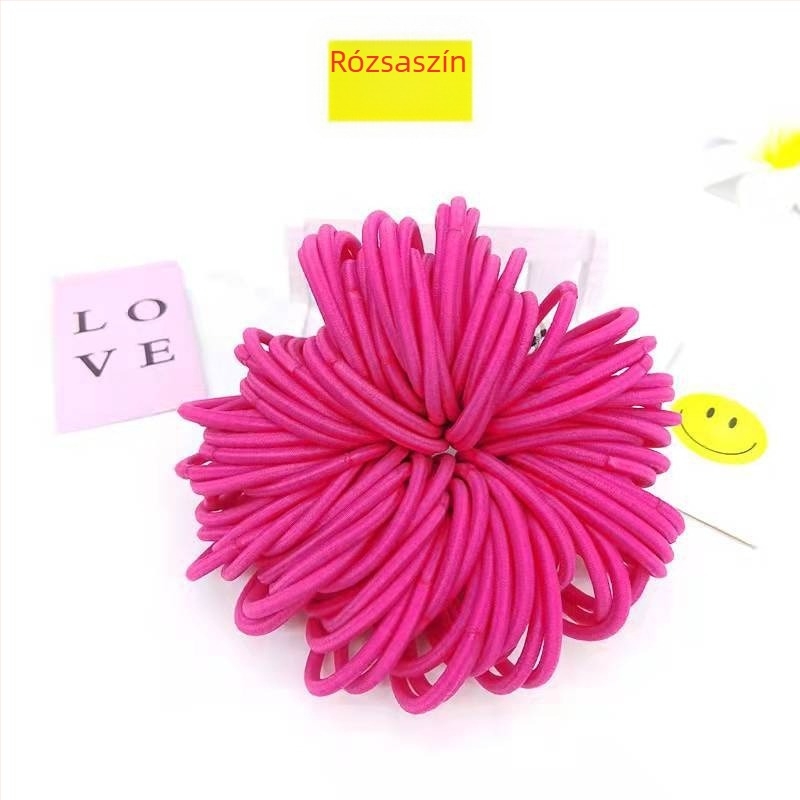 Rugalmas hajgumi - kézzel készített, eredeti dizájn, magas rugalmasság, poliészter szál