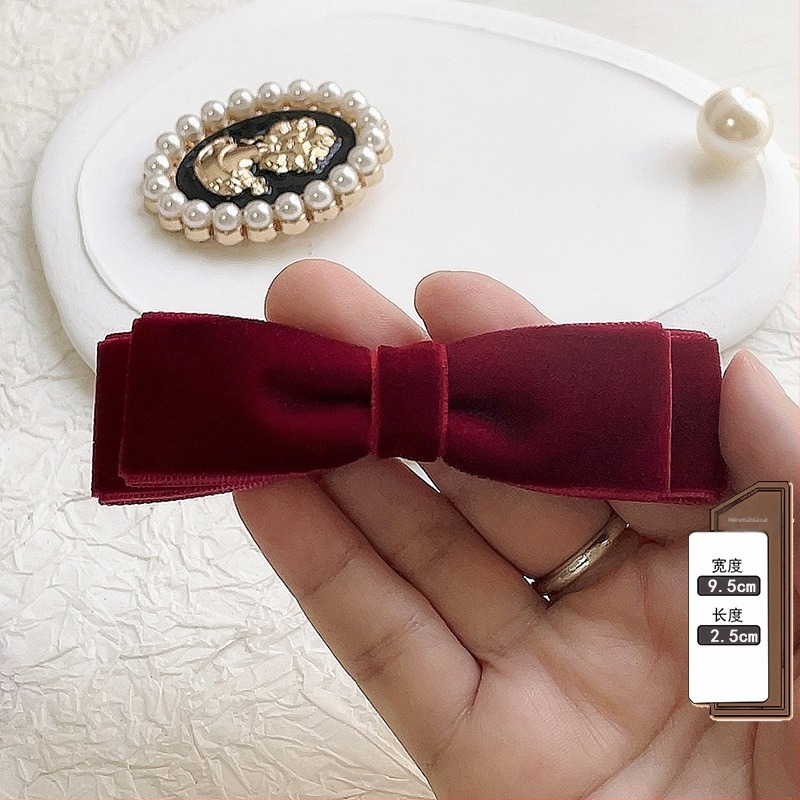 Fekete bársonyos gallérszalag - női brooch, koreai stílus, poliészter, flockolás, egyszínű mintázat