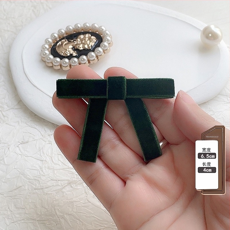 Fekete bársonyos gallérszalag - női brooch, koreai stílus, poliészter, flockolás, egyszínű mintázat