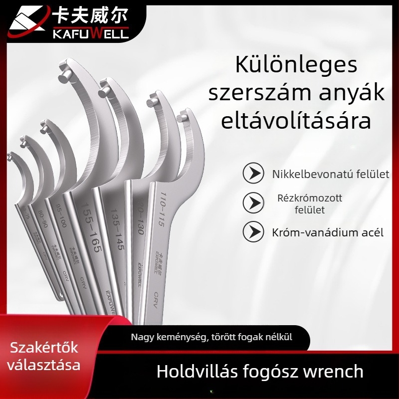 Kraftwell szétszerelő eszközök készlet, négyszögfejű kivitel, króm-vanádium acélból, variánsok 22-26 és 28-32