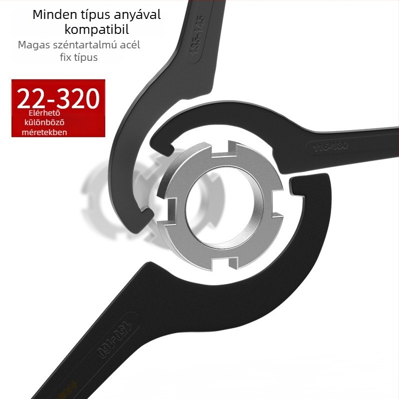 Kraftwell szétszerelő eszközök készlet, négyszögfejű kivitel, króm-vanádium acélból, variánsok 22-26 és 28-32