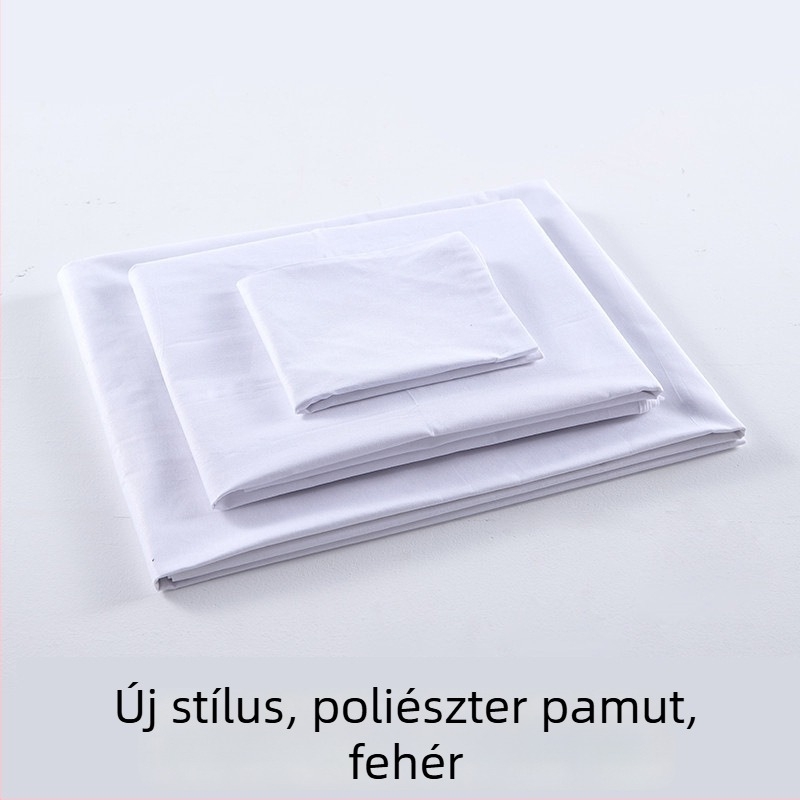 Háromrészes ágyneműszett diákszobába, katonai zöld színben — paplanhuzat, lepedő és párnahuzatok