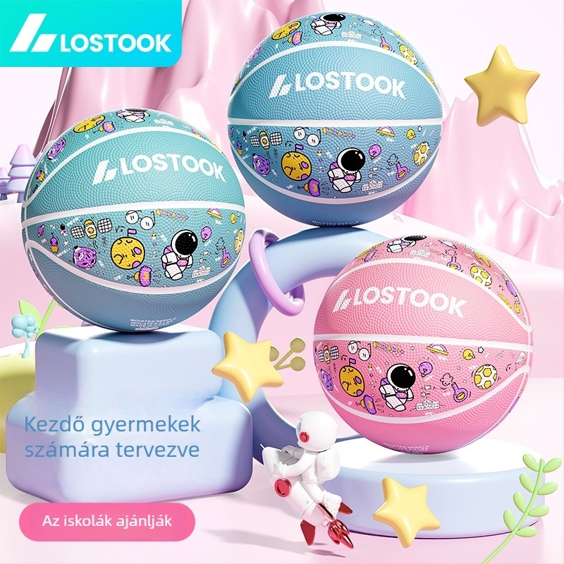 Gyerekeknek edzőlabda – kopásálló gumi, csúszásmentes felület, méretek 3/4/5, kültéri használatra