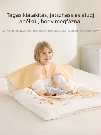 Belleptide Gyermek Hálózsák tavasz–ősz–tél, állandó hőmérséklet, kétfunkciós minden évszakra