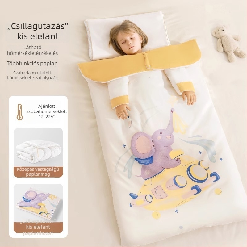 Belleptide Gyermek Hálózsák tavasz–ősz–tél, állandó hőmérséklet, kétfunkciós minden évszakra