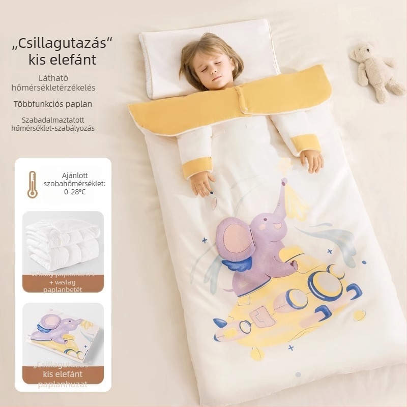 Belleptide Gyermek Hálózsák tavasz–ősz–tél, állandó hőmérséklet, kétfunkciós minden évszakra