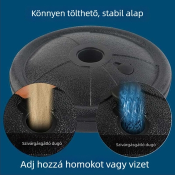 Gyerekeknek szóló állítható kosárállvány bel- és kültéri használatra, vasvázas kosárral