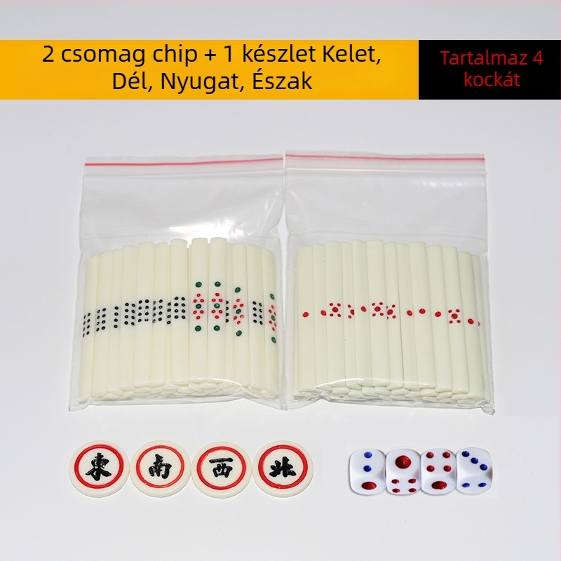 Chip-pálca mahjong asztalokhoz és automata mahjong gépekhez – 1 darab, anyag: más