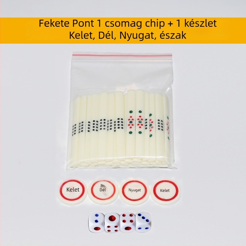 Chip-pálca mahjong asztalokhoz és automata mahjong gépekhez – 1 darab, anyag: más