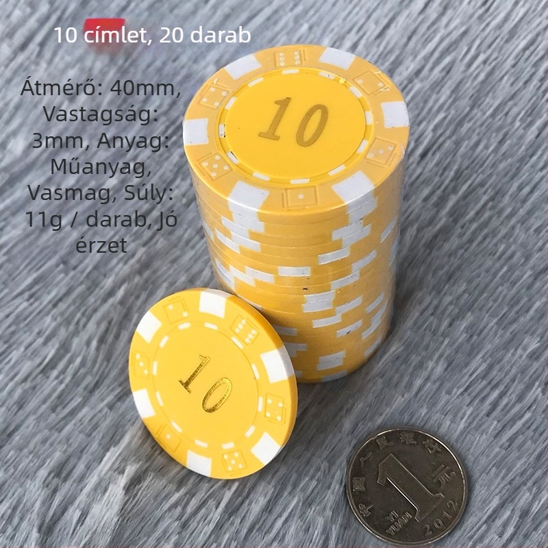 Chip-pálca mahjong asztalokhoz és automata mahjong gépekhez – 1 darab, anyag: más