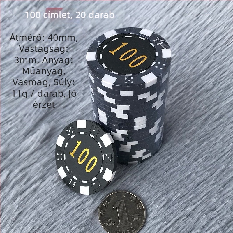 Chip-pálca mahjong asztalokhoz és automata mahjong gépekhez – 1 darab, anyag: más