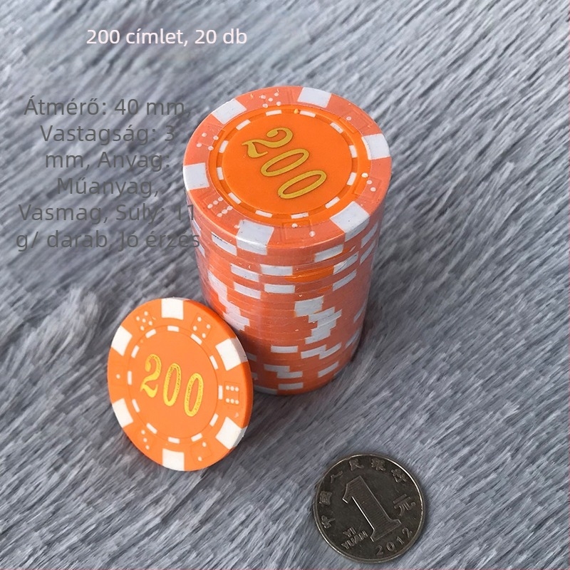 Chip-pálca mahjong asztalokhoz és automata mahjong gépekhez – 1 darab, anyag: más