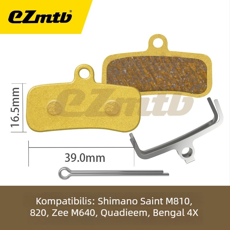 EZmtb Fém fékbetét hegyi és országúti kerékpárokhoz MT200ZEER9170RED CODEGUIDE