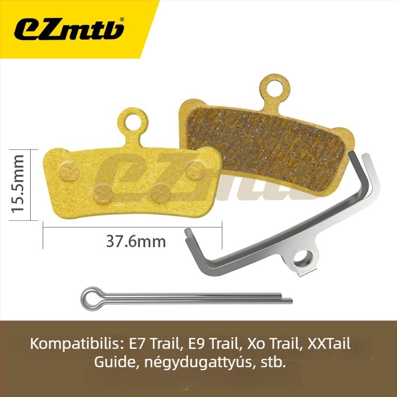 EZmtb Fém fékbetét hegyi és országúti kerékpárokhoz MT200ZEER9170RED CODEGUIDE