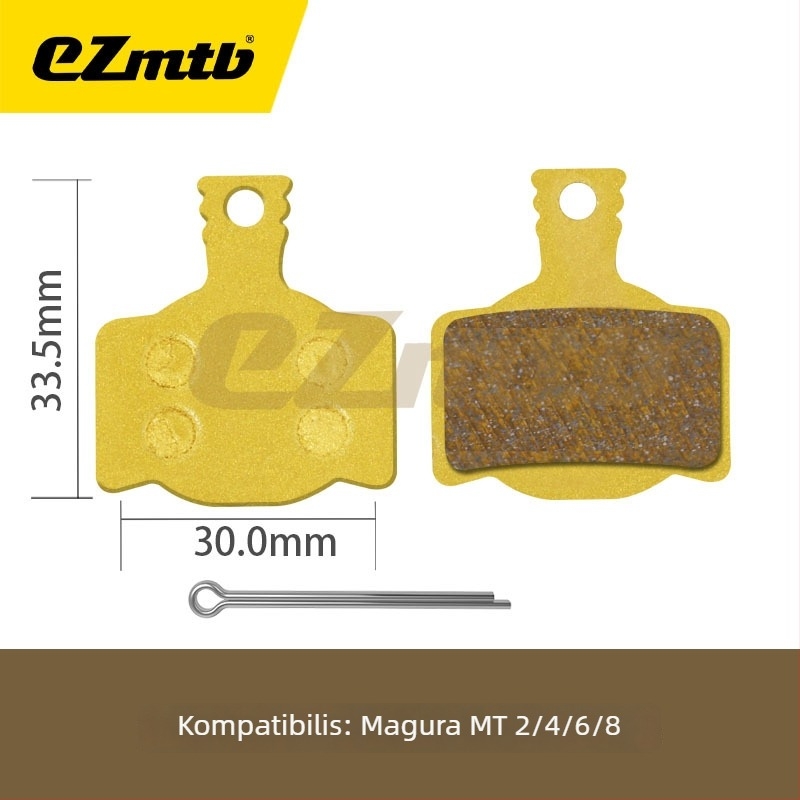 EZmtb Fém fékbetét hegyi és országúti kerékpárokhoz MT200ZEER9170RED CODEGUIDE