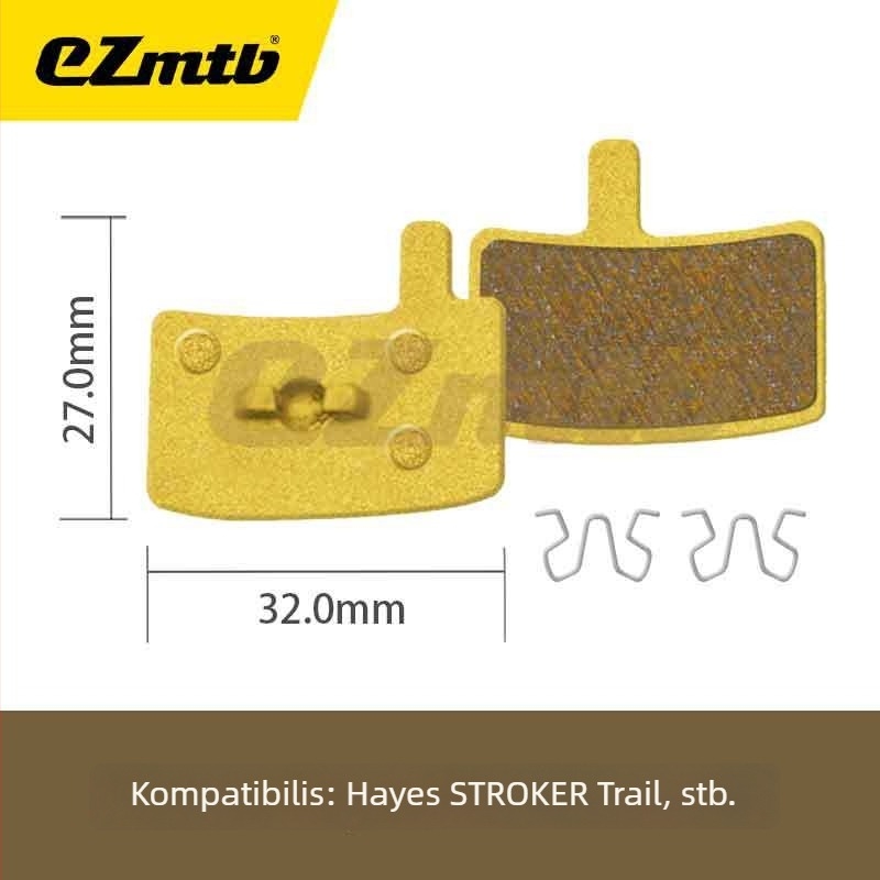 EZmtb Fém fékbetét hegyi és országúti kerékpárokhoz MT200ZEER9170RED CODEGUIDE