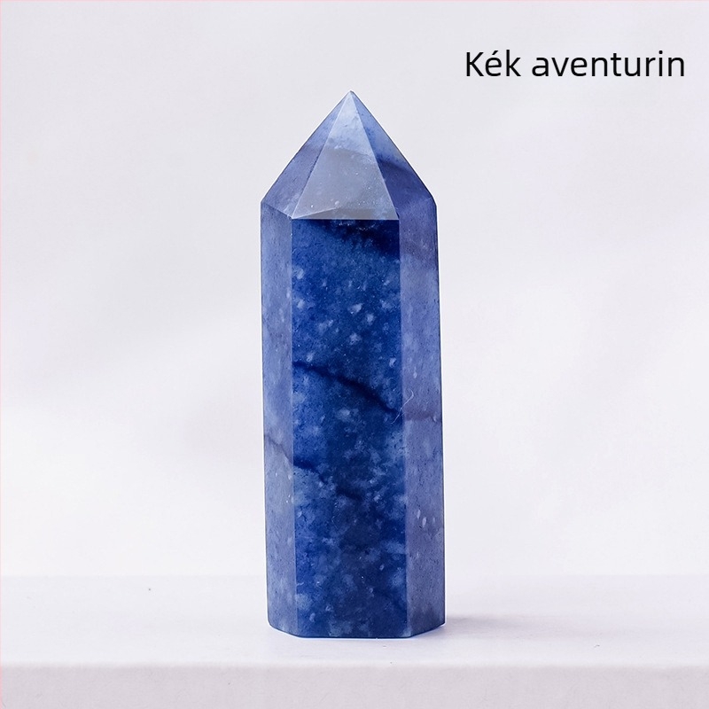 Természetes kristályos oszlopok: fehér kristály, ametiszt, rózsaszín kristály és citrin, hexagonális prisma, oszlopok több kristályból, egy- és dupla csúccsal